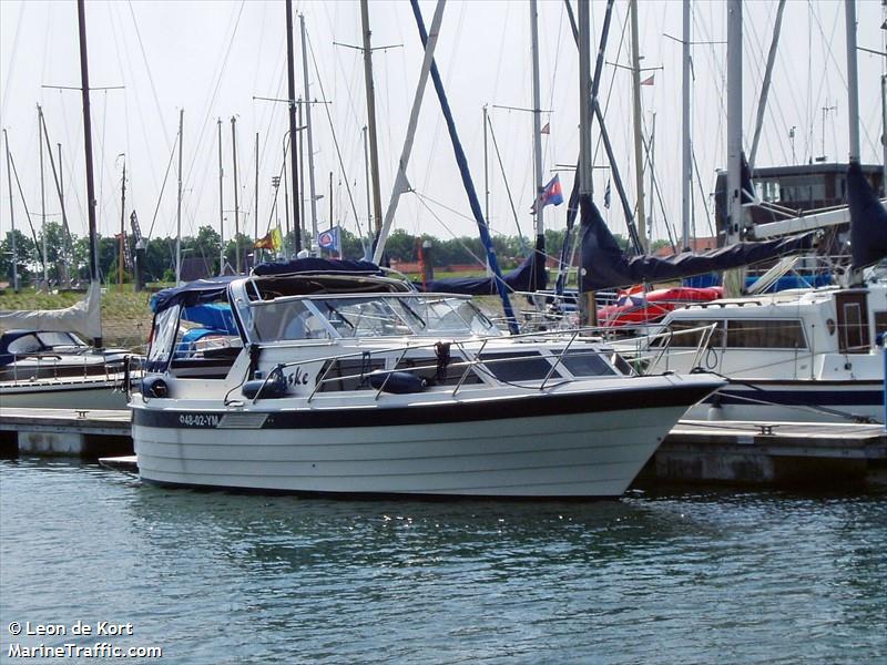 onske (Pleasure craft) - IMO , MMSI 244210898, Call Sign PE7266 under the flag of Netherlands