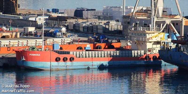 pianosa (Motor Hopper) - IMO 8679687, MMSI 247107300, Call Sign IFNW under the flag of Italy