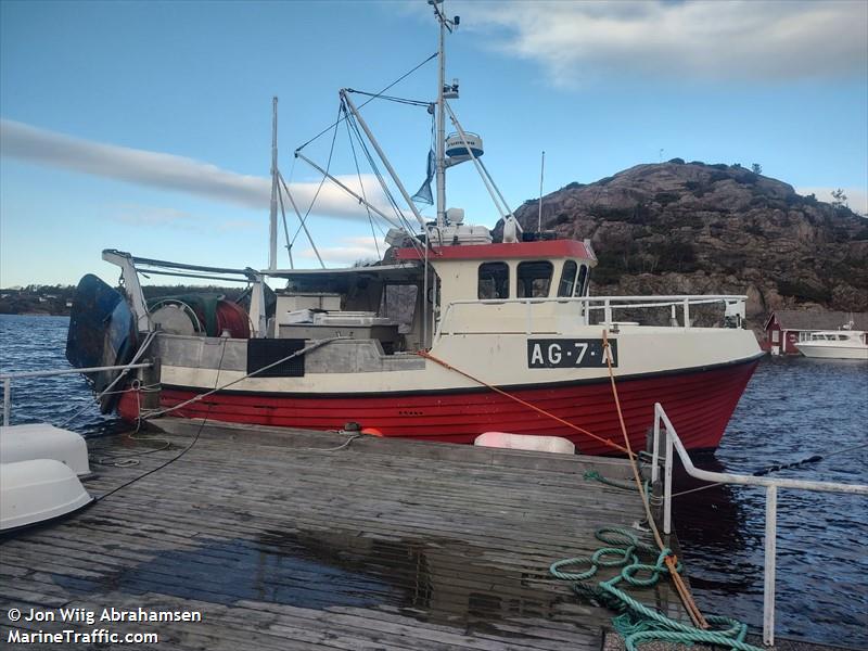 kvaloey (Fishing vessel) - IMO , MMSI 257126020, Call Sign LK2483 under the flag of Norway