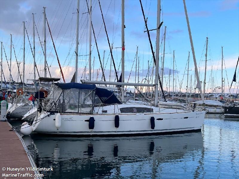 sy blue-moon (Unknown) - IMO , MMSI 271050258, Call Sign YMA9283 under the flag of Turkey