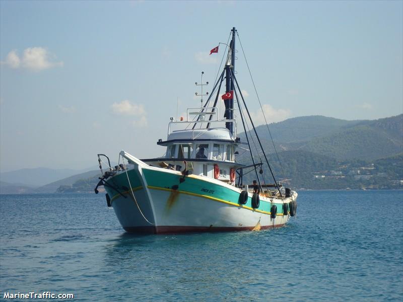 omer efe (Fishing vessel) - IMO , MMSI 271062015, Call Sign TC6319 under the flag of Turkey