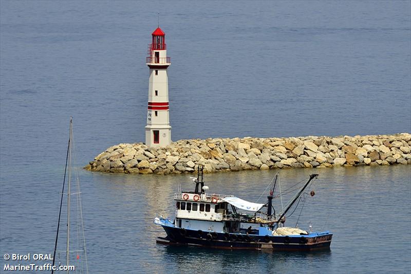 paso mustafa (Fishing vessel) - IMO , MMSI 271072156, Call Sign TCA2762 under the flag of Turkey