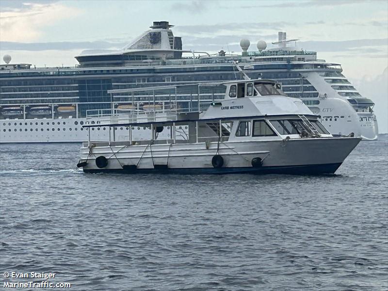 carib breeze (Port tender) - IMO , MMSI 319248300 under the flag of Cayman Islands