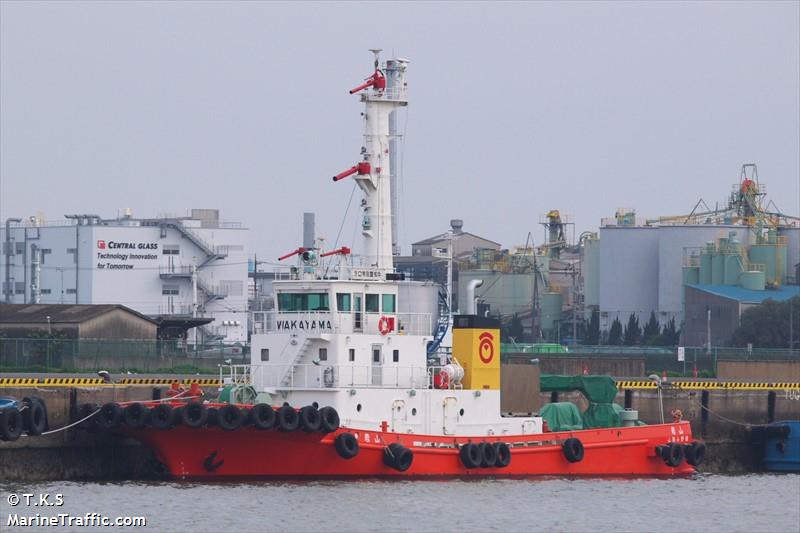 wakayama (Tug) - IMO 9472531, MMSI 431000514, Call Sign JD2598 under the flag of Japan