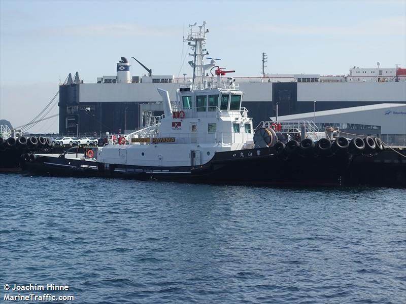 hayama maru (Tug) - IMO , MMSI 431021147, Call Sign JD5233 under the flag of Japan