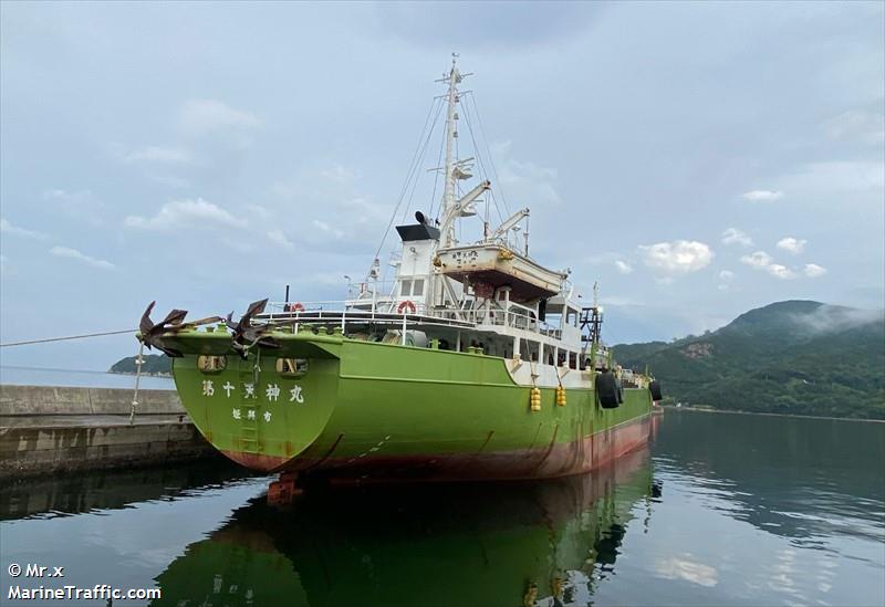 no10 tenjinmaru (Cargo ship) - IMO , MMSI 431601935, Call Sign JM6635 under the flag of Japan