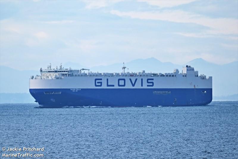glovis stella (Vehicles Carrier) - IMO 9749570, MMSI 440257000, Call Sign D7HA under the flag of Korea