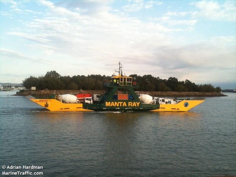 mantaray ii (Cargo ship) - IMO , MMSI 503051400, Call Sign VMQ8891 under the flag of Australia