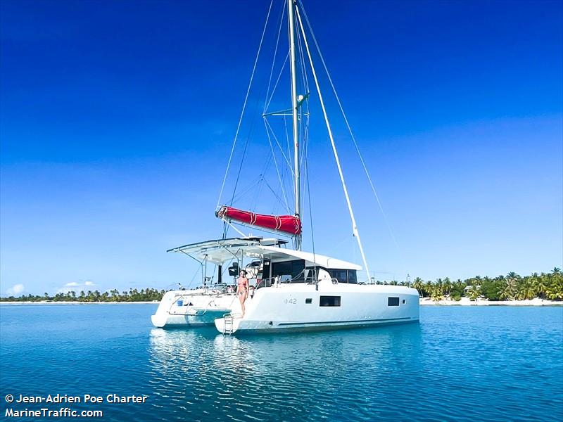 poe hina ii (Sailing vessel) - IMO , MMSI 546021020, Call Sign FAJ9501 under the flag of French Polynesia