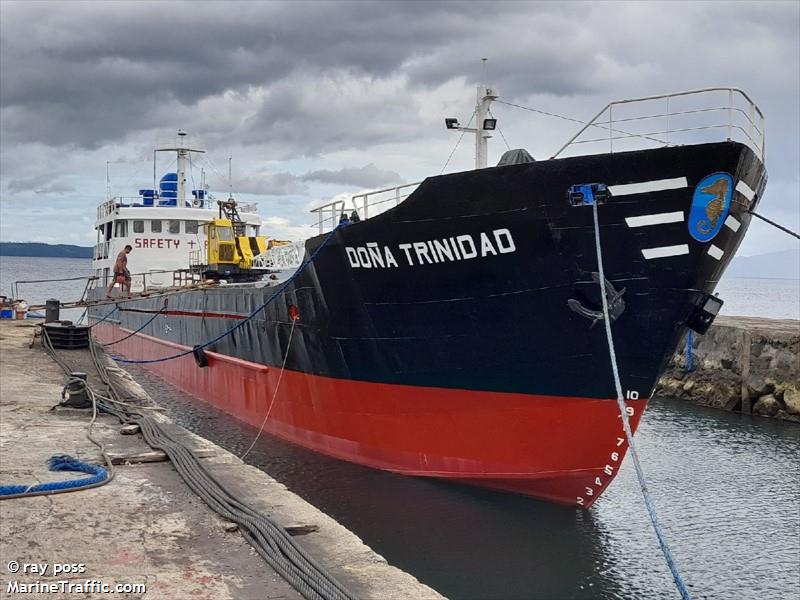 mv dona trinidad (Cargo ship) - IMO , MMSI 548058300, Call Sign DUF2013 under the flag of Philippines