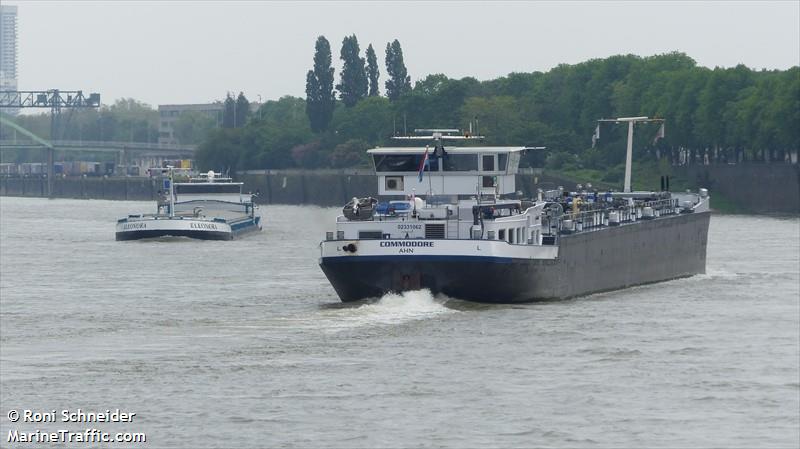 commodore (Tanker) - IMO , MMSI 205555190, Call Sign OT5551 under the flag of Belgium