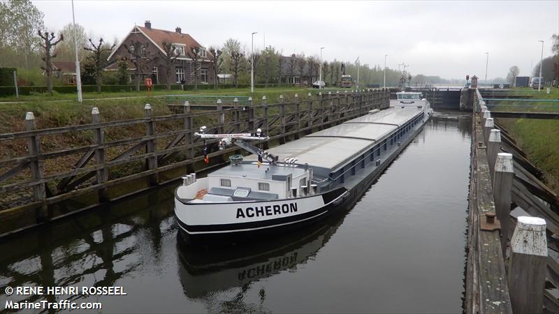 acheron (Cargo ship) - IMO , MMSI 205556290, Call Sign OT5562 under the flag of Belgium