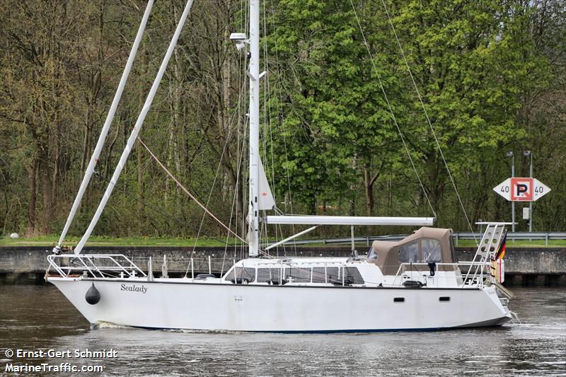 sealady (Sailing vessel) - IMO , MMSI 211446520, Call Sign DNQQ under the flag of Germany