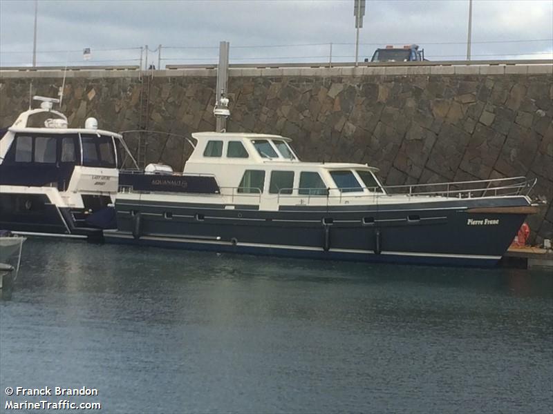 pierre franc (Pleasure craft) - IMO , MMSI 236112225, Call Sign ZDPX3 under the flag of Gibraltar
