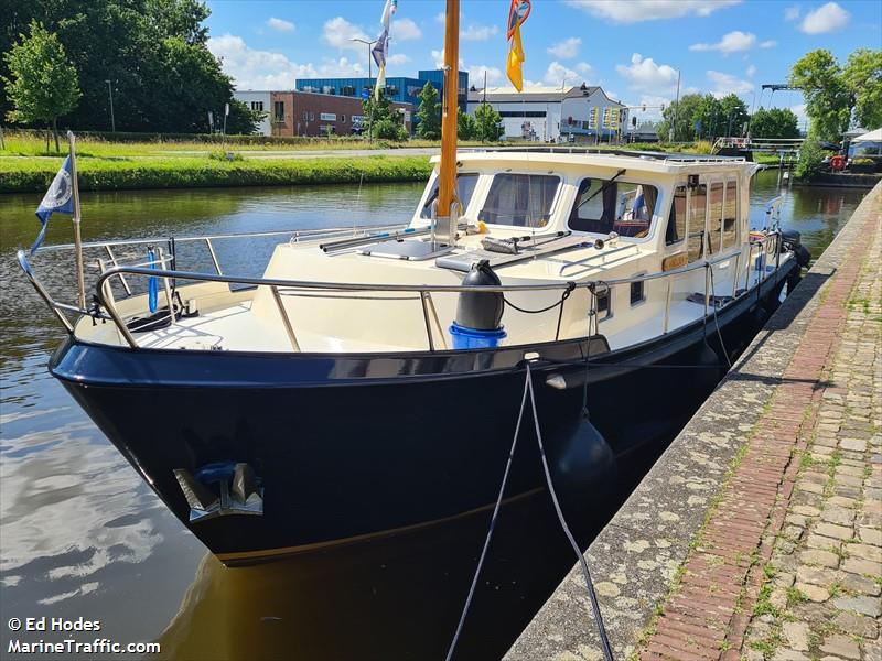 nellie (Pleasure craft) - IMO , MMSI 244371336, Call Sign PH3689 under the flag of Netherlands