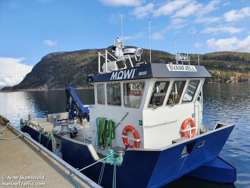 svanfjell (Cargo ship) - IMO , MMSI 257106420, Call Sign LH4065 under the flag of Norway