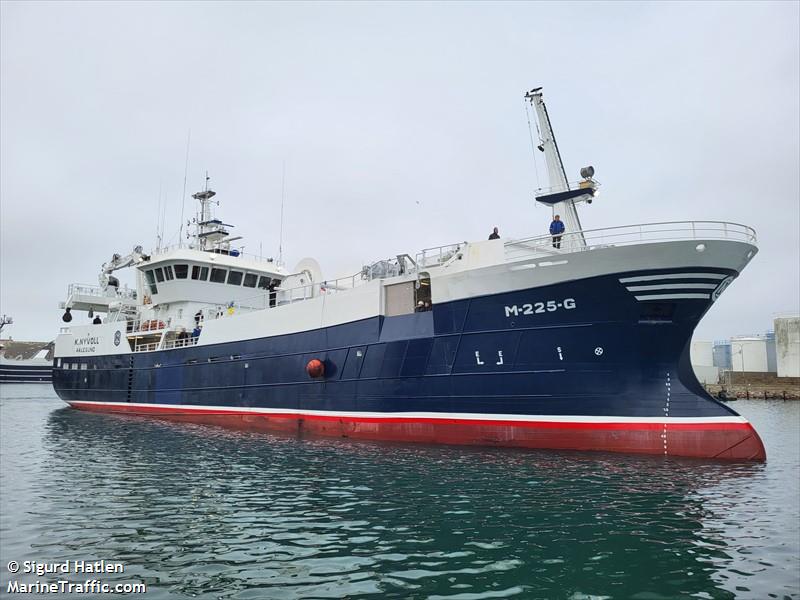 k nyvoll (Fishing vessel) - IMO , MMSI 259017500, Call Sign LCGQ under the flag of Norway