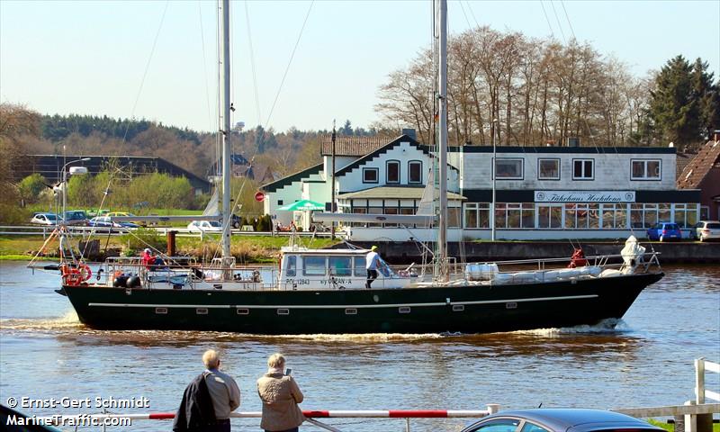 ocean a (Sailing vessel) - IMO , MMSI 261027170, Call Sign SPS3169 under the flag of Poland