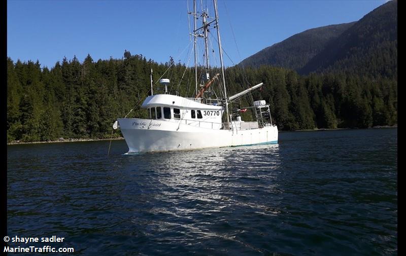 pacific faith (Fishing vessel) - IMO , MMSI 316006913, Call Sign CFC2605 under the flag of Canada