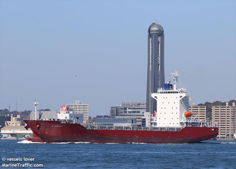 a goryu (Container Ship) - IMO 9961532, MMSI 352002368, Call Sign 3E2296 under the flag of Panama