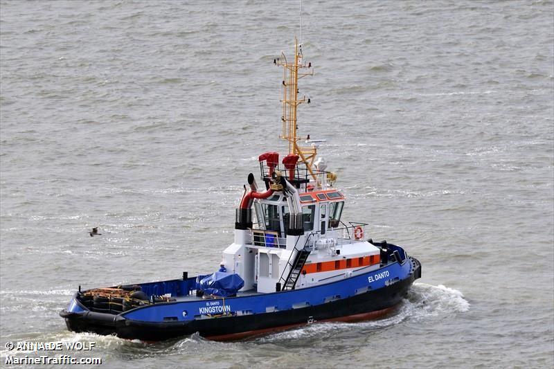 el danto (Tug) - IMO 9476343, MMSI 376993000, Call Sign J8B5058 under the flag of St Vincent & Grenadines