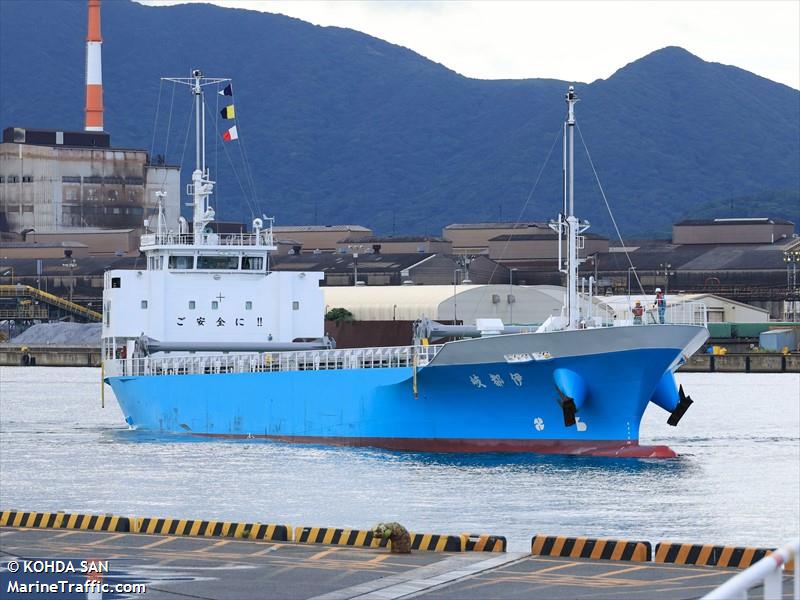 itsuki (Cargo ship) - IMO , MMSI 431020892, Call Sign JD5237 under the flag of Japan