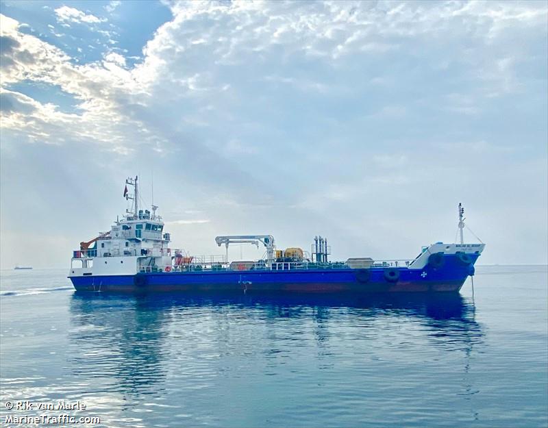 malak al behar (Waste Disposal Vessel) - IMO 9885776, MMSI 461000207, Call Sign A4DZ3 under the flag of Oman