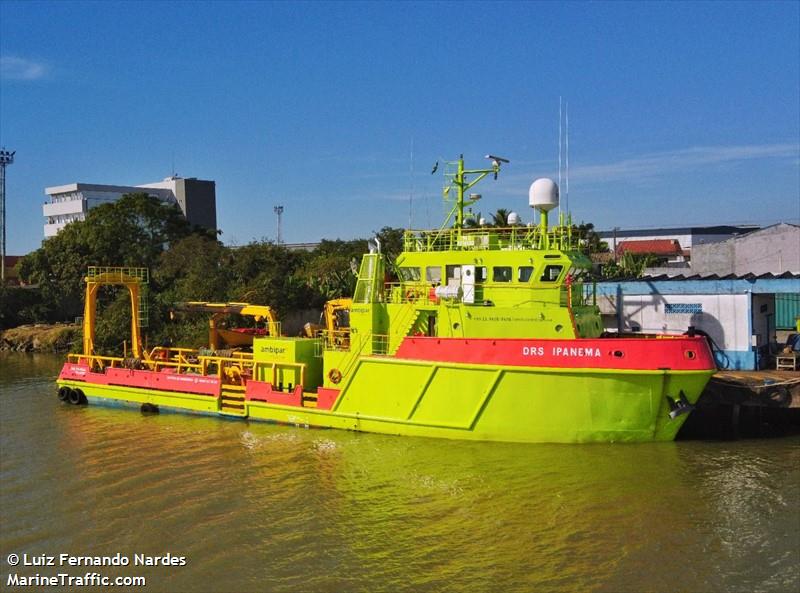 drs ipanema (Offshore Tug/Supply Ship) - IMO 9274680, MMSI 710006020, Call Sign PPQI under the flag of Brazil