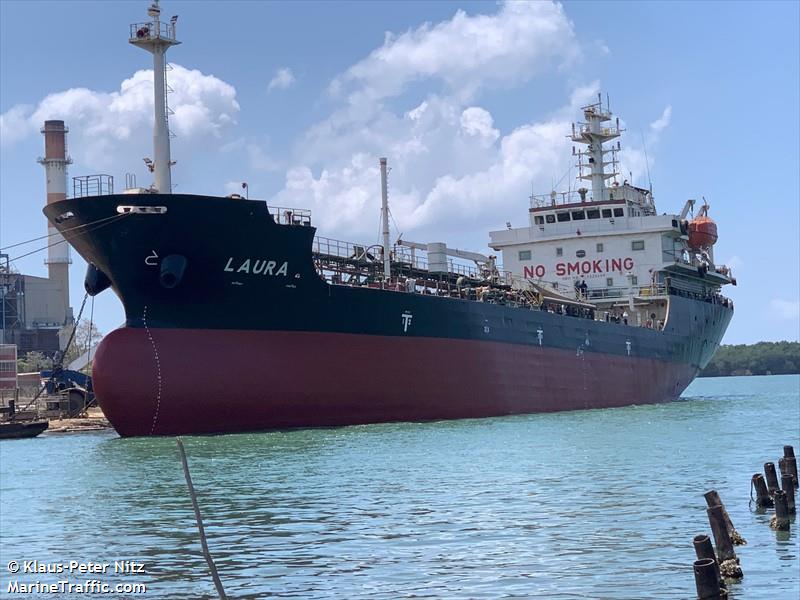 laura (Oil Products Tanker) - IMO 9320609, MMSI 775078000, Call Sign YYKI under the flag of Venezuela
