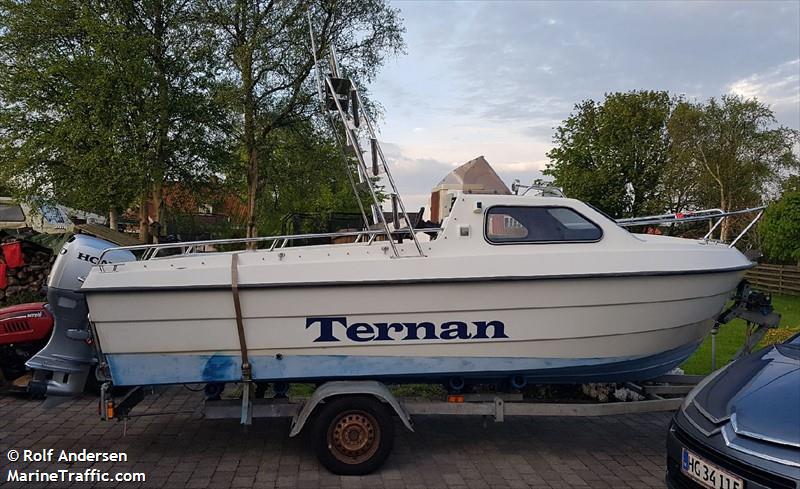 ternan (Pleasure craft) - IMO , MMSI 219031504, Call Sign XPI2778 under the flag of Denmark