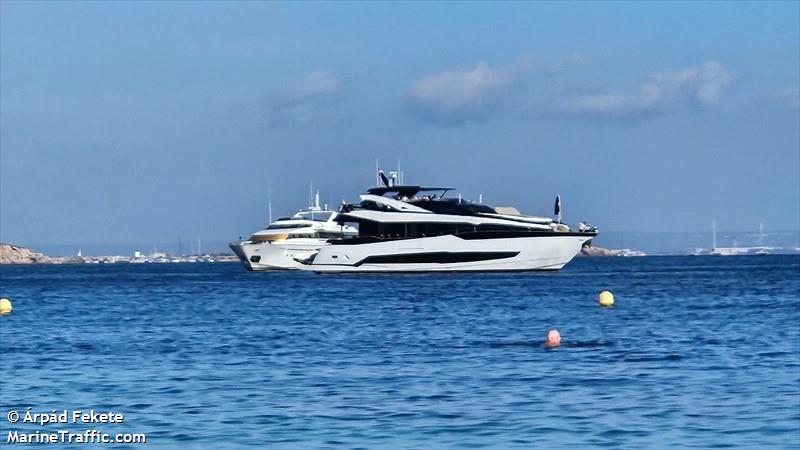 blue infinity one (Pleasure craft) - IMO , MMSI 256420000, Call Sign 9HB9361 under the flag of Malta
