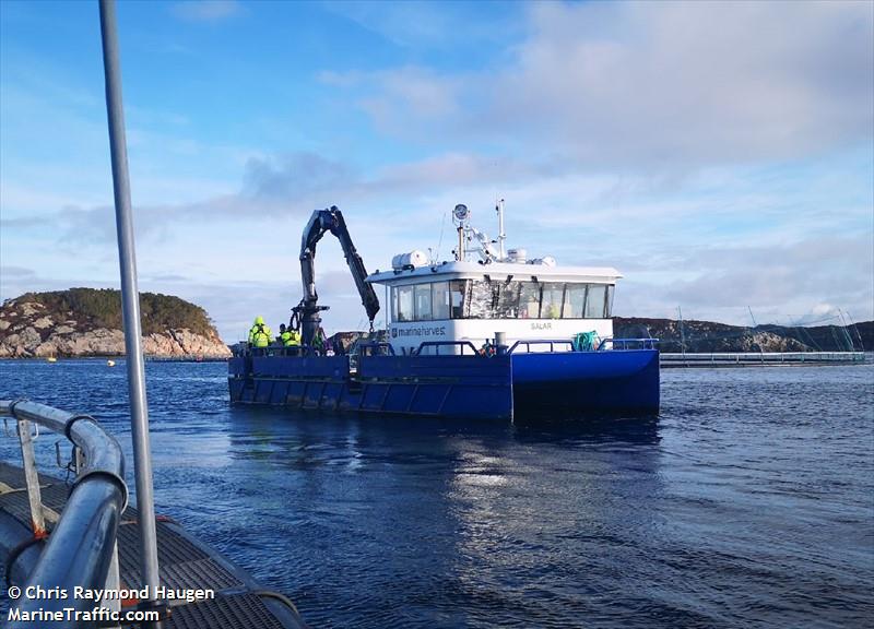 salar (Port tender) - IMO , MMSI 257836800, Call Sign LG9107 under the flag of Norway