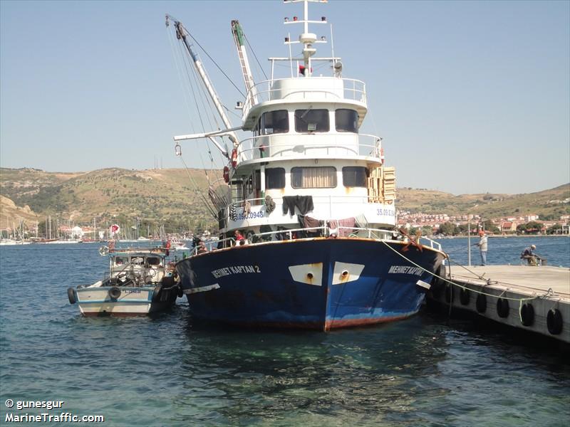 mehmet kaptan-2 (Fishing vessel) - IMO , MMSI 271062017, Call Sign TC7610 under the flag of Turkey