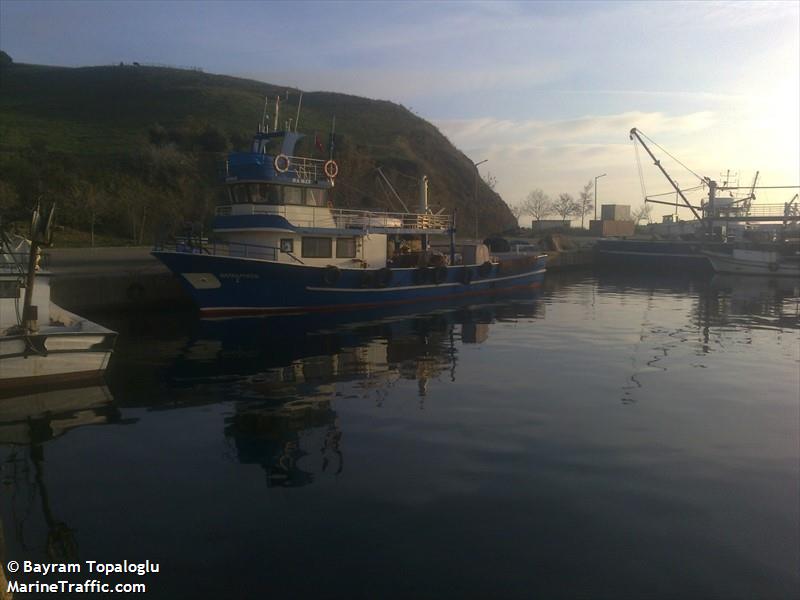 bayram reis-1 (Fishing vessel) - IMO , MMSI 271062065, Call Sign TC9726 under the flag of Turkey