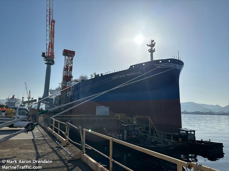 captain markos (LPG Tanker) - IMO 9939917, MMSI 311001157, Call Sign C6FO7 under the flag of Bahamas