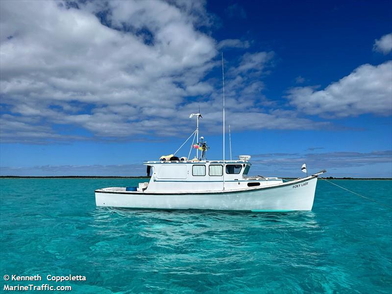 foxy lady (Pleasure craft) - IMO , MMSI 368290760, Call Sign WDN5522 under the flag of United States (USA)