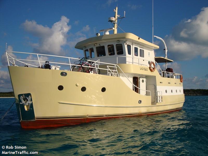 sand pebble (Pleasure craft) - IMO , MMSI 378112407, Call Sign ZJL9395 under the flag of British Virgin Islands