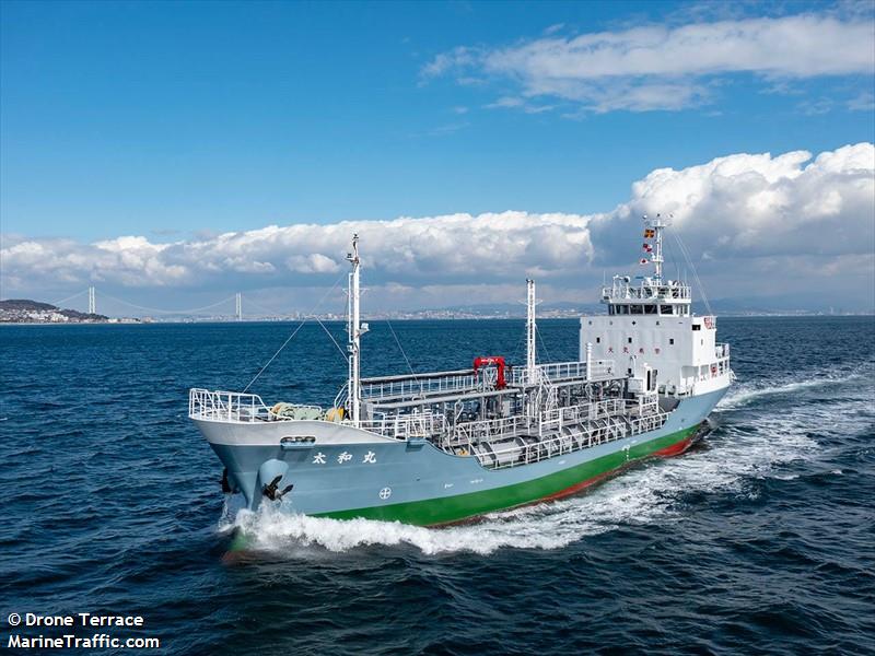 taiwa maru (Tanker) - IMO , MMSI 431021168, Call Sign JD5241 under the flag of Japan