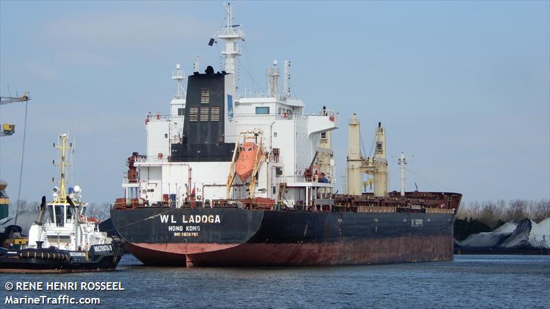 wl ladoga (Bulk Carrier) - IMO 9659799, MMSI 477885600, Call Sign VRVB2 under the flag of Hong Kong