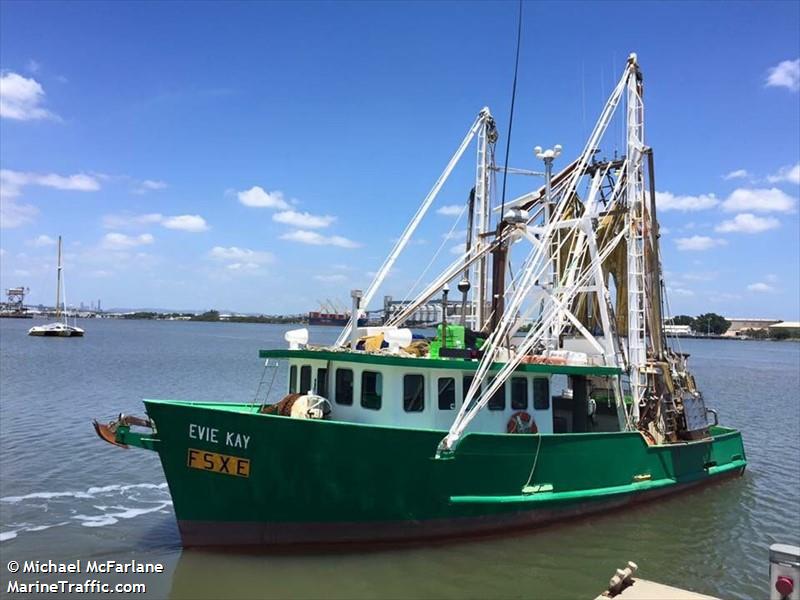 evie kay (Fishing vessel) - IMO , MMSI 503031240, Call Sign VJN4685 under the flag of Australia