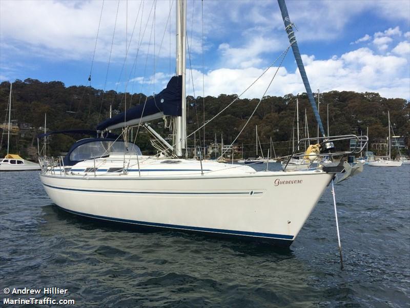 guenevere (Pleasure craft) - IMO , MMSI 503044490, Call Sign JB228S under the flag of Australia