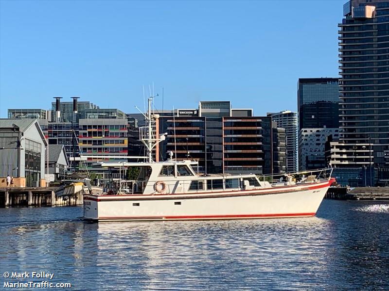 koomooloo (Pleasure craft) - IMO , MMSI 503064720 under the flag of Australia