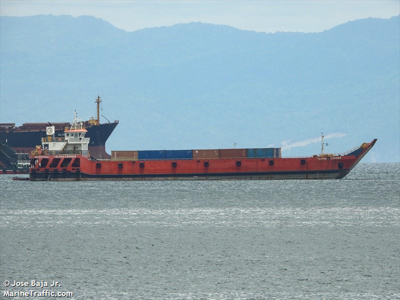 alpha carrier (Cargo ship) - IMO , MMSI 548319700, Call Sign DUA3744 under the flag of Philippines
