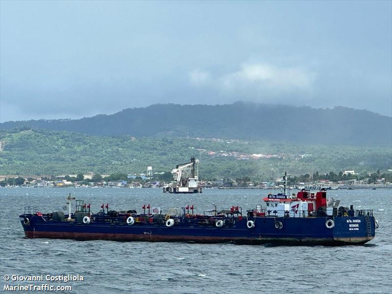 mt quingua (Oil Products Tanker) - IMO 9818096, MMSI 548358500, Call Sign DUA3532 under the flag of Philippines
