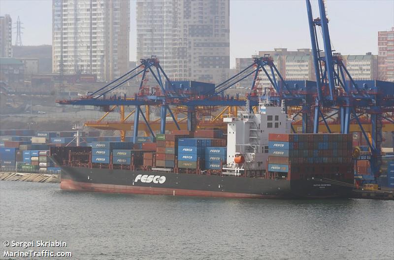 kapitan shchetinina (Container Ship) - IMO 9936460, MMSI 636022663, Call Sign 5LJW3 under the flag of Liberia