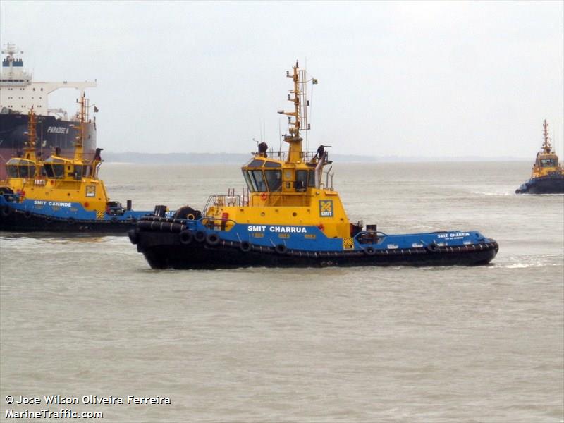 saam charrua (Tug) - IMO 9457440, MMSI 710001780, Call Sign PP7202 under the flag of Brazil