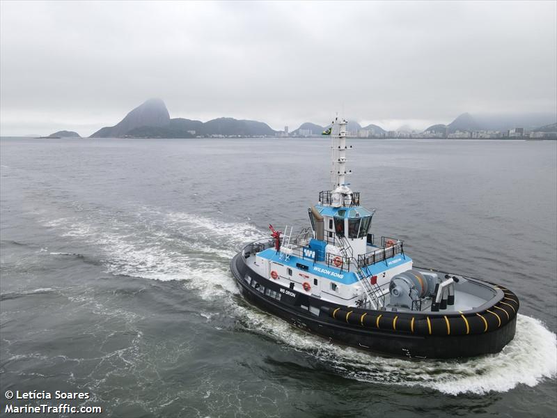 ws orion (Tug) - IMO 9929144, MMSI 710005936, Call Sign PU7396 under the flag of Brazil