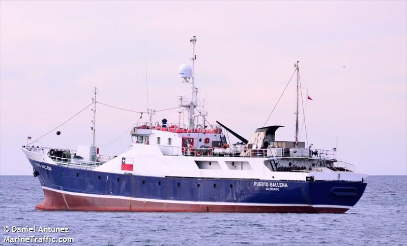 puerto ballena (Fishing Vessel) - IMO 8617495, MMSI 725000357, Call Sign CB2043 under the flag of Chile