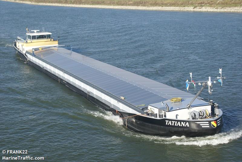 tatiana (Cargo ship) - IMO , MMSI 205499990, Call Sign OT4999 under the flag of Belgium