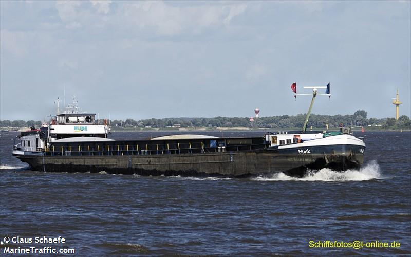 maik (Cargo ship) - IMO , MMSI 211480300, Call Sign DB7845 under the flag of Germany